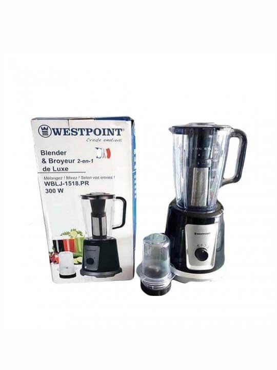 Westpoint Foodmill Blender 1.5L 300W with Grinder & Filter WBLJ-1518 - Image 2
