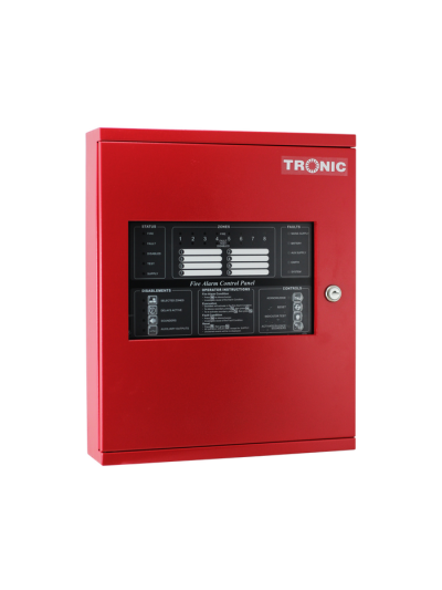 Tronic Fire Control Panel Non-Addressable 4 Zone