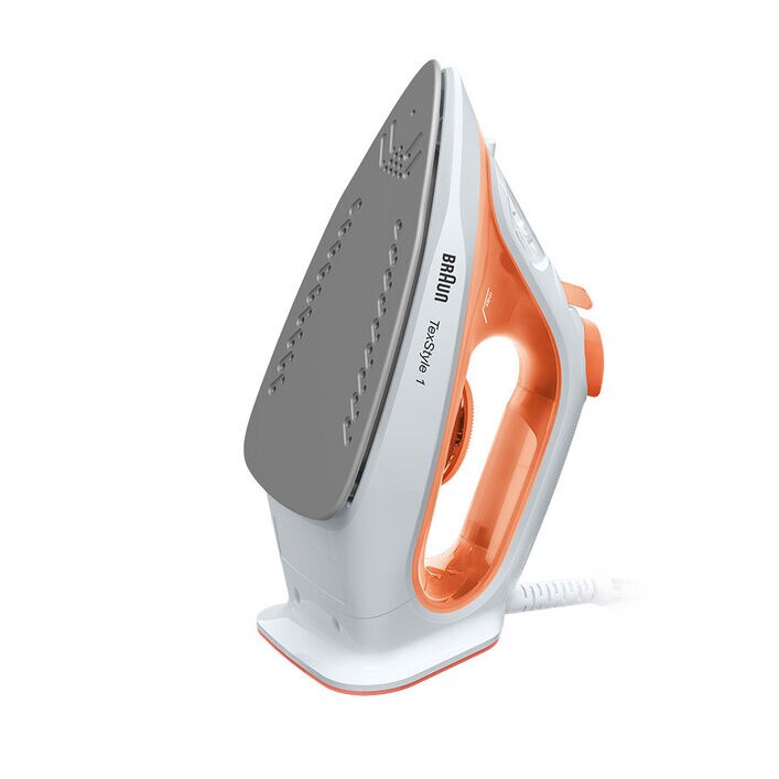 Braun Steam Iron 1900W Texstyle 1 Non-Stick Soleplate 220ML Light Quick Self-Clean 12710000-SL1009OR - Image 2