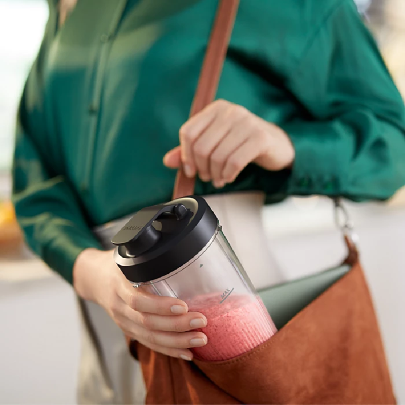 Philips Smoothie Blender 5000 Series 700+300ml 800W with ProBlend Plus Technology, Detachable Blades, Easy Clean, Elegant Compact Design, Large Tumbler & Small Cup HR2765 - Image 6