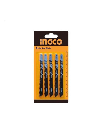 Ingco Jigsaw Blade for Wood 74mm Pack of 5 JBT11C