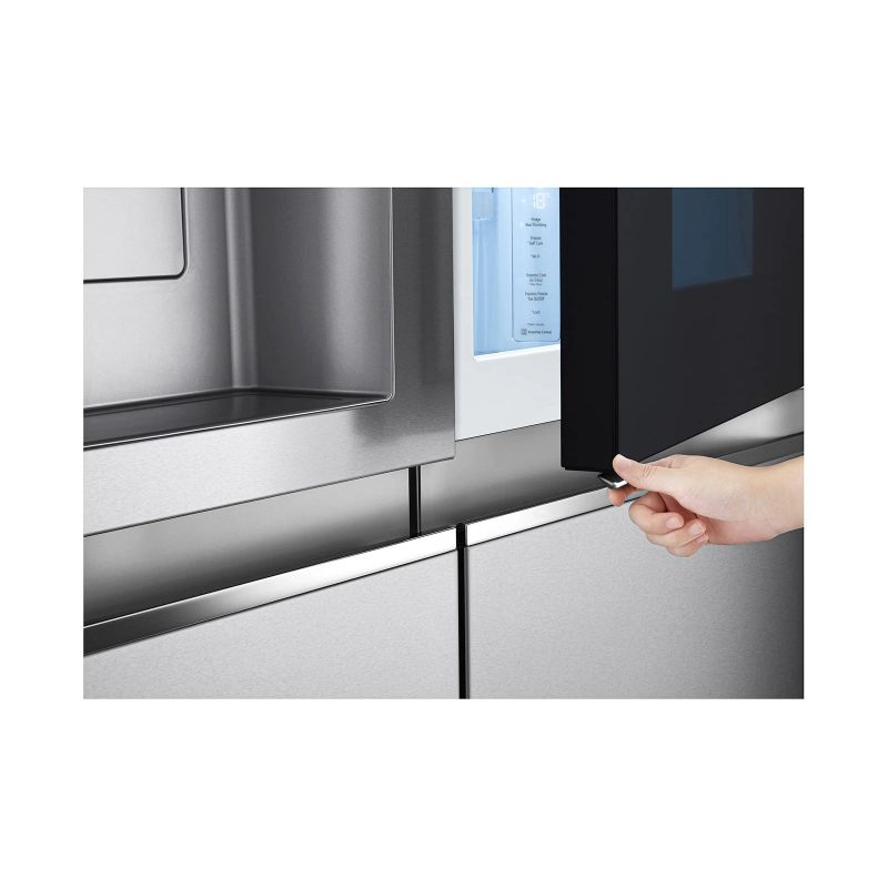 LG Refrigerator 635L InstaView Door-in-Door Silver GC-X257CSES - Image 8