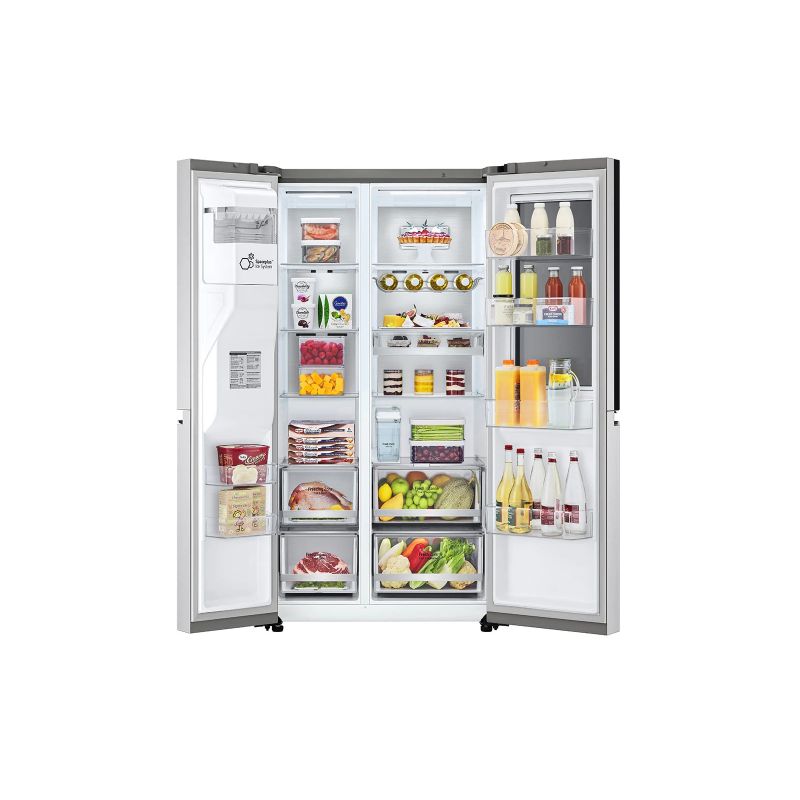 LG Refrigerator 635L InstaView Door-in-Door Silver GC-X257CSES - Image 4