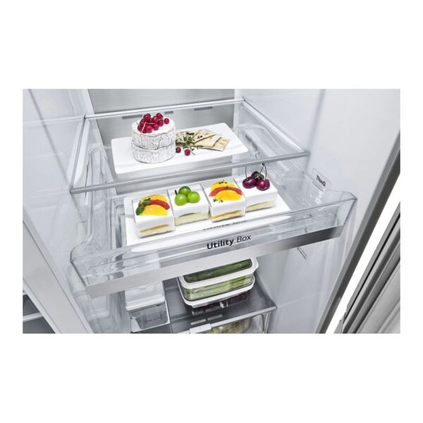 LG Refrigerator 635L InstaView Door-in-Door Silver GC-X257CSES - Image 6