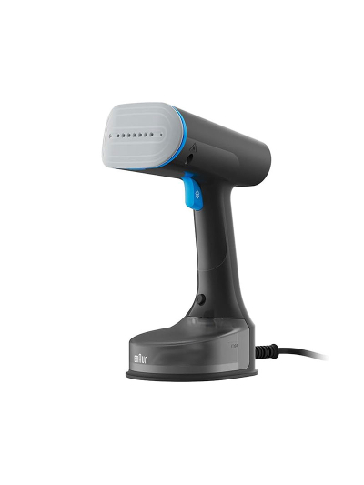 Braun Garment Steamer 1200W 150ML QuickStyle 5, with Dual Heated Free Glide 3D Plate, Handheld Garment Steamer with Fast Heating, Vertical Ironing, 13850000-GS5031BL