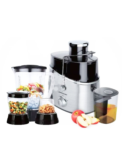 Westpoint Kitchen Chef Food Processor 400W 1.6L Jar 4in1 Blender Grinder Mincer Juicer Stainless Steel WJC-16418.I