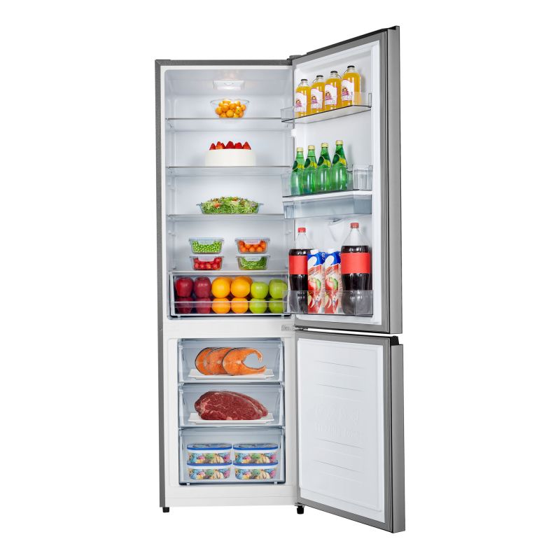 Hisense Refrigerator 350L Bottom Freezer A+ Energy Efficiency Class, Non Plumbed Water Dispenser, Reversible Door White & Blue H450BDBL-WD - Image 4