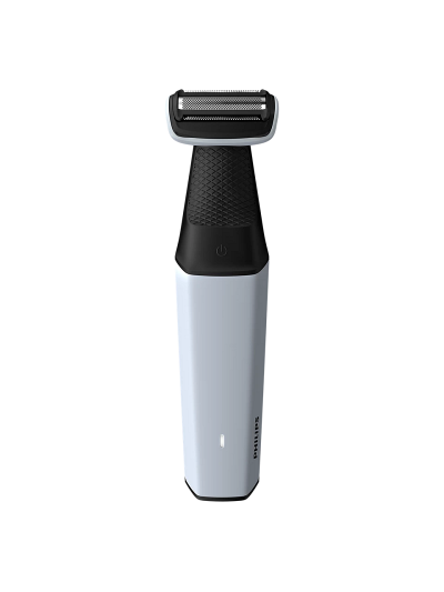 Philips Cordless Bodygroom & Intimate Areas Trimmer, Clinically Tested for Sensitive Skin, 40 min Runtime, Bi-directional Trimmer and 3mm Comb Series 3000 BG3007