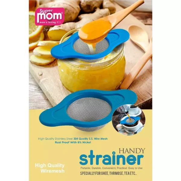 Supermom Handy Strainer High Quality Plastic Material with 8% Nickel 573300 - Image 3