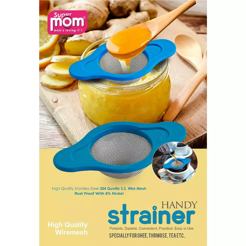 Supermom Handy Strainer High Quality Plastic Material with 8% Nickel 573300 - Image 3