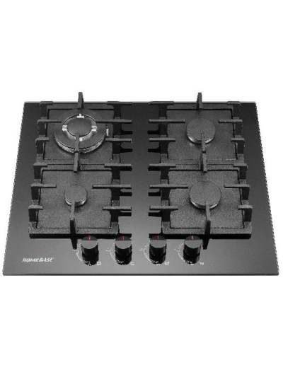 Homebase Cooker 4 Gas Burners Glass Top HB-60-4001