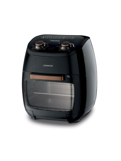 Kenwood Air Fryer Oven 11L 2000W Multi-Functional Air Fryer Cum Microwave Oven For Frying Grilling Broiling Roasting Baking Toasting Heating And Defrosting HFP90.000BK