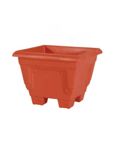Cello Square Planter 15 Multi-Color 275 x 275 x 215mm (Pack of 3)
