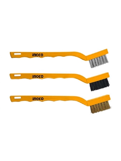 Ingco Abrasive Brush Set 7" Pack of 3 HKTWB0301