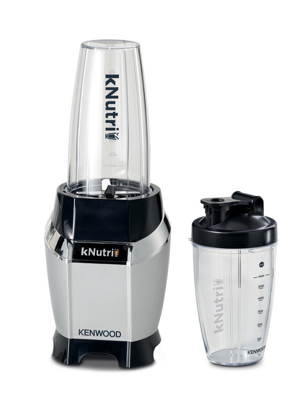 Kenwood Personal Blender 600W Smoothie Blender/Smoothie Maker 600W with 2 x 700ml & 600ml Tritan Smoothie2Go Bottle and Lid Ice Crush Function BSP70.180SL