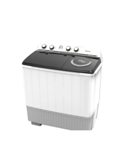Hisense Washing Machine 10kg Manual, Twin Tub, Semi Automatic, Roller Jet, White WSXL101