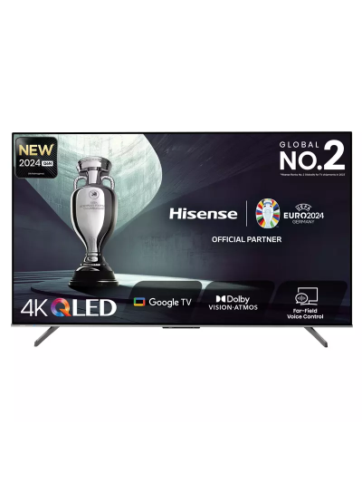 HISENSE Smart UHD 4K Quantum LED TV with HDR & Gaming Features, TV-85-Inch 85Q6N