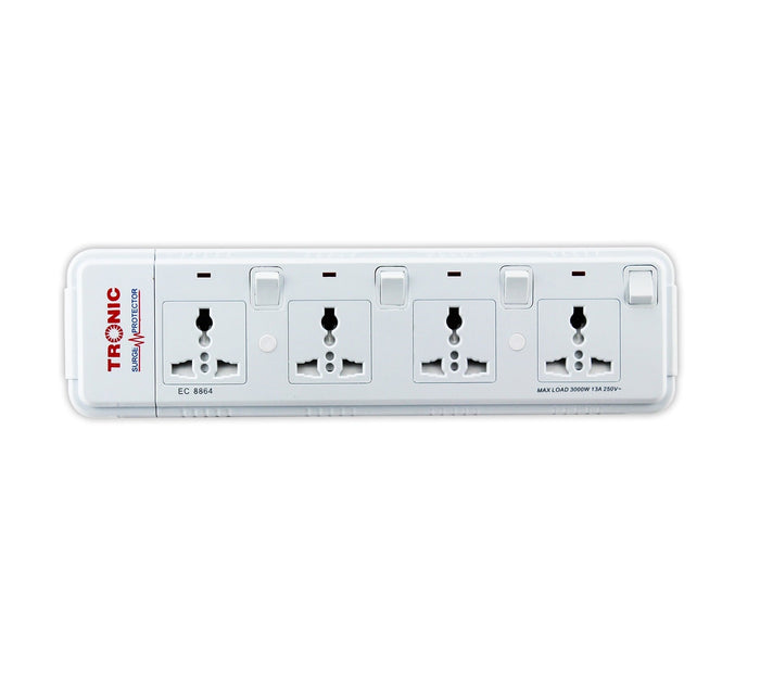 Tronic 4 Way Extension With 10 Meter Cable