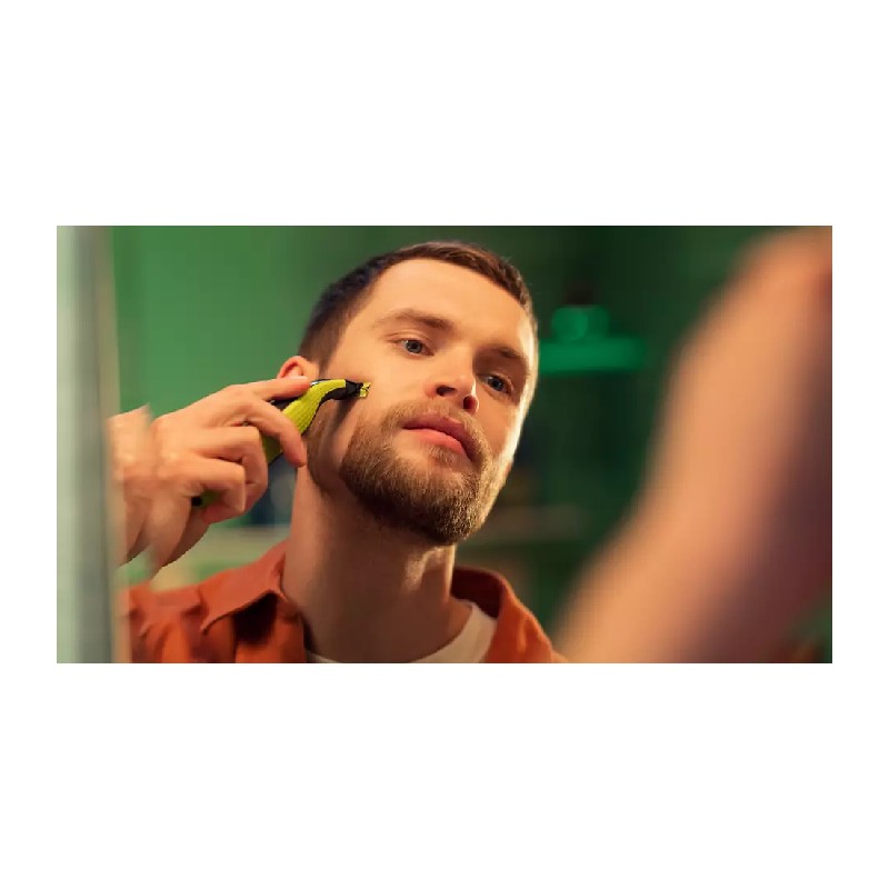 Philips 1 Blade Shaver/Trimmer, Rechargeable, Ni-MH Battery 8 Hours Recharge with a USB-A Cable, 45 Mins Runtime, 5 in 1 Adjustable Clip on Comb QP2724/10 - Image 3
