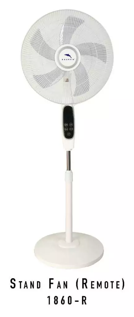 Dolphin Stand Fan with Remote 18" Plastic Blade ME-1860R