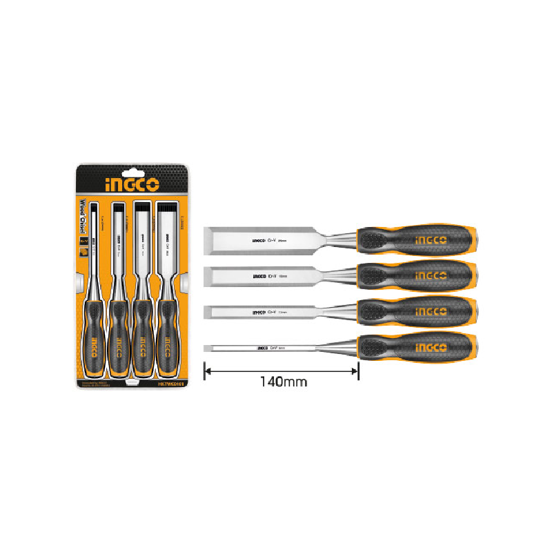 Ingco Wood Chisel Set 4pcs HKTWC0401 - Image 2