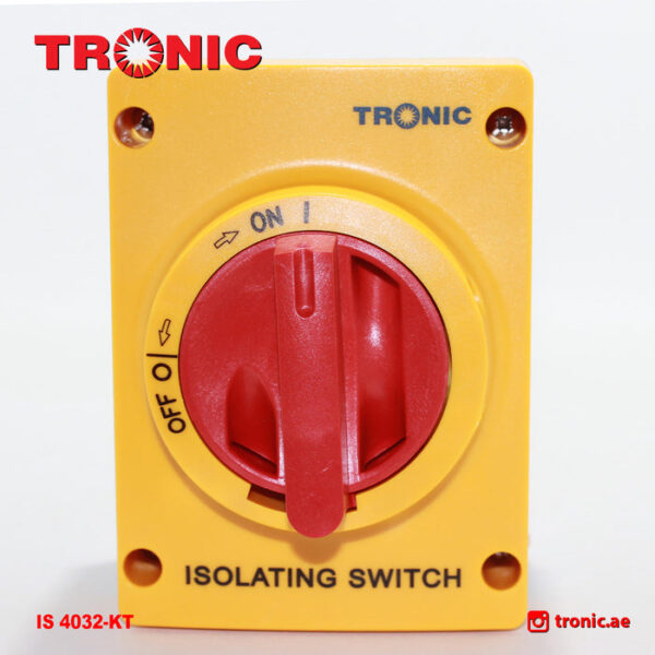 Tronic Surface Isolator 3-Pole 32 Amps (415V) - Image 3