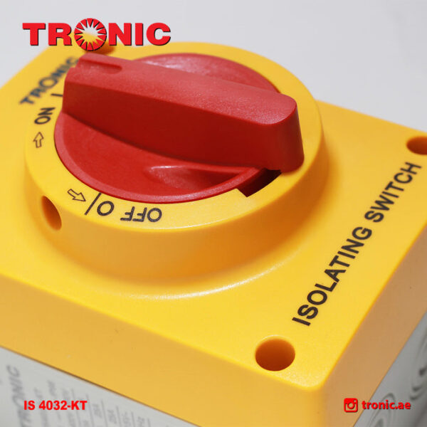 Tronic Surface Isolator 3-Pole 32 Amps (415V) - Image 2
