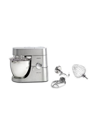 Kenwood Kitchen Machine 6.7L 1500W 3 Attachments Silver KM023
