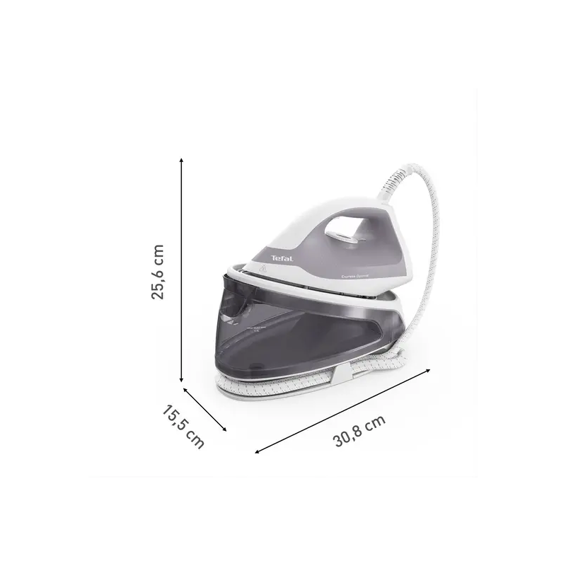 Tefal Express Optimal Steam Generator Iron 2200W with 1.2L Tank 1.6m Power Cord Ceramic Soleplate SV4111G0 - Image 2