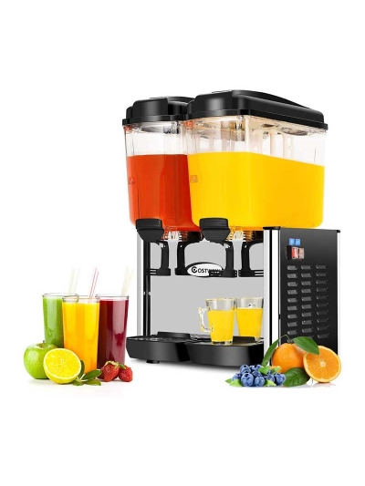 Generic Commercial Juice Dispenser 36L (18Lx2Tanks)