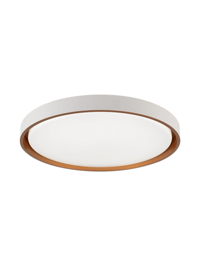 Tronic White and Gold Changeable (3 Shades) Ceiling Light