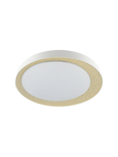 Tronic White With Yellow Half Moon LED Changeable (3 Shades) Ceiling light