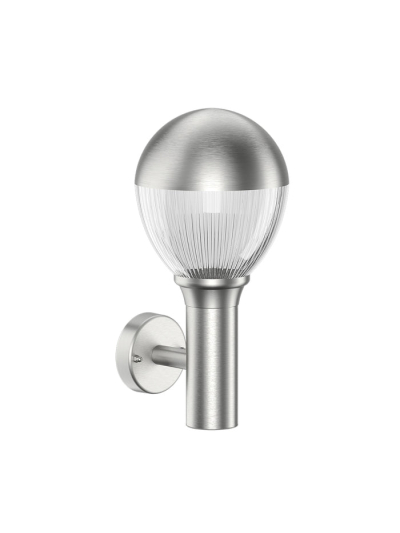 Tronic 9W LED Oval Stainless Steel Wall Light