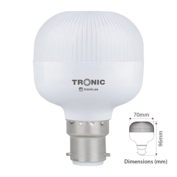 Tronic B22 LED APLE Warm White Bulb - Image 3