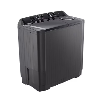 LG Washing Machine 18kg TwinTub Manual Washer with Roller Jet Pulsator, 3 Wash Program, Wind Jet Dry P2061RWPT