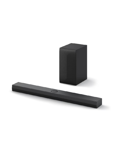 LG Soundbar 3.1.1ch 400W for TV with Subwoofer, Dolby Atmos, Center Up-firing, WOW Orchestra, QNED Synergy Bracket S70TY