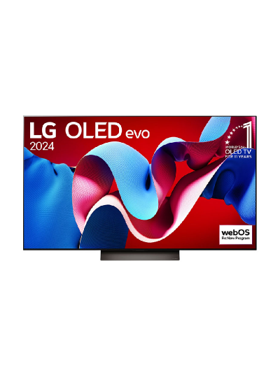 LG 55" OLED evo UHD 4K Smart TV with HDR, AI Sound Pro, Magic Remote, WebOS, Smart AI ThinQ OLED55C46LA