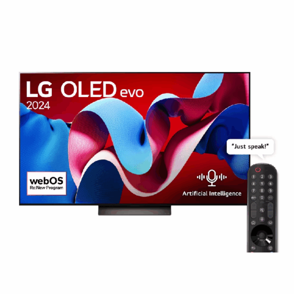 LG 83" OLED UHD 4K Smart TV evo C4 with AI Magic Remote, Dolby Atmos & Vision, HDR10, Filmmaker Mode, webOS24 OLED83C46LA - Image 4