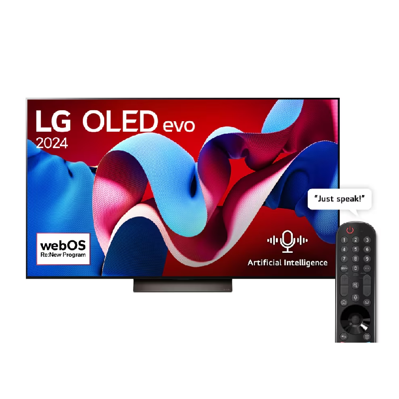 LG 83" OLED UHD 4K Smart TV evo C4 with AI Magic Remote, Dolby Atmos & Vision, HDR10, Filmmaker Mode, webOS24 OLED83C46LA - Image 4