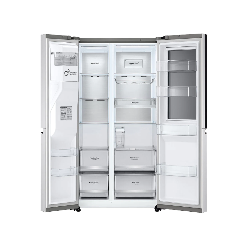 LG Refrigerator 635L InstaView Door-in-Door Silver GC-X257CSES - Image 10
