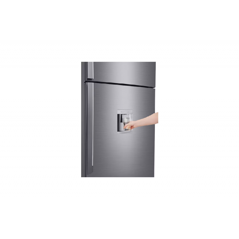 LG Refrigerator 438L Double Door Top Freezer Linear Cooling, Door Cooling, Fresh 0 Zone, Smart Inverter Linear Compressor, Hygiene Fresh, Smart ThinQ, Platinum Silver GL-T652HLCM - Image 8