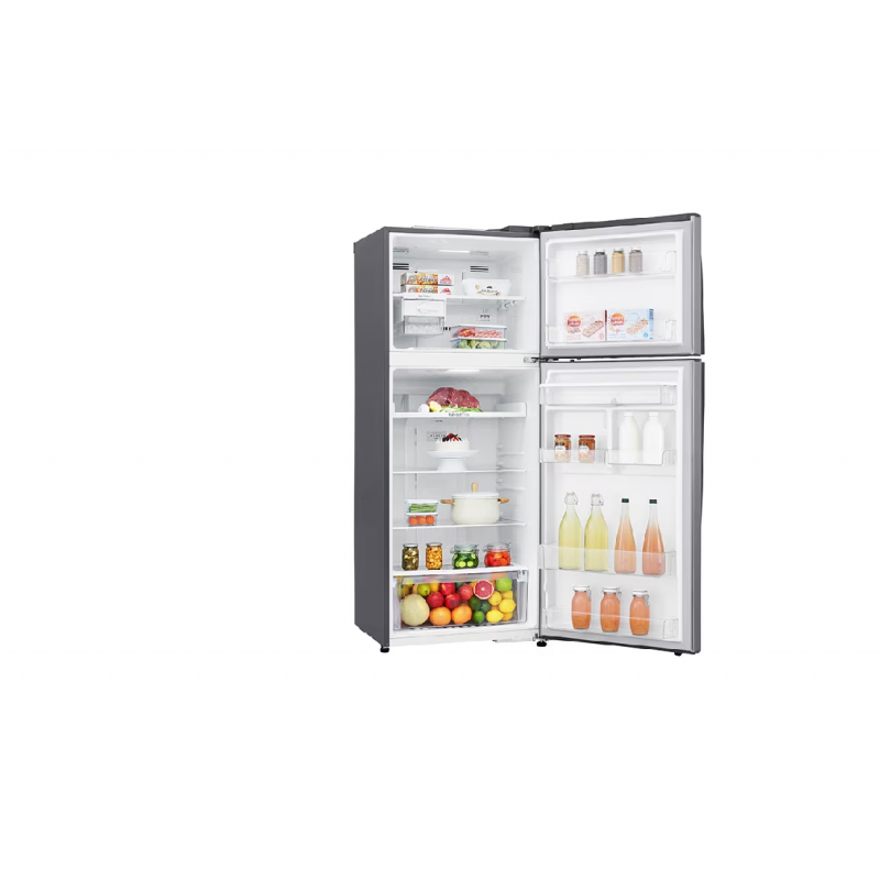 LG Refrigerator 438L Double Door Top Freezer Linear Cooling, Door Cooling, Fresh 0 Zone, Smart Inverter Linear Compressor, Hygiene Fresh, Smart ThinQ, Platinum Silver GL-T652HLCM - Image 7