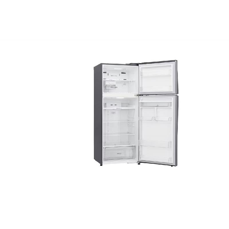 LG Refrigerator 438L Double Door Top Freezer Linear Cooling, Door Cooling, Fresh 0 Zone, Smart Inverter Linear Compressor, Hygiene Fresh, Smart ThinQ, Platinum Silver GL-T652HLCM - Image 5