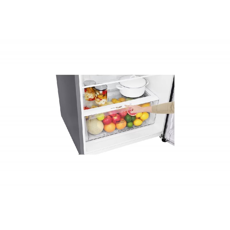 LG Refrigerator 438L Double Door Top Freezer Linear Cooling, Door Cooling, Fresh 0 Zone, Smart Inverter Linear Compressor, Hygiene Fresh, Smart ThinQ, Platinum Silver GL-T652HLCM - Image 12