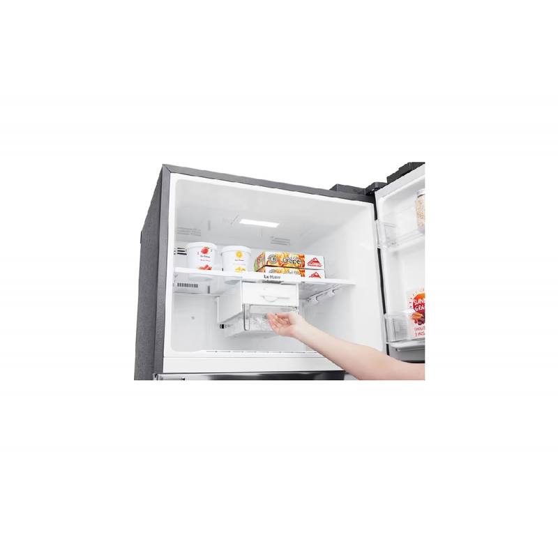 LG Refrigerator 438L Double Door Top Freezer Linear Cooling, Door Cooling, Fresh 0 Zone, Smart Inverter Linear Compressor, Hygiene Fresh, Smart ThinQ, Platinum Silver GL-T652HLCM - Image 10