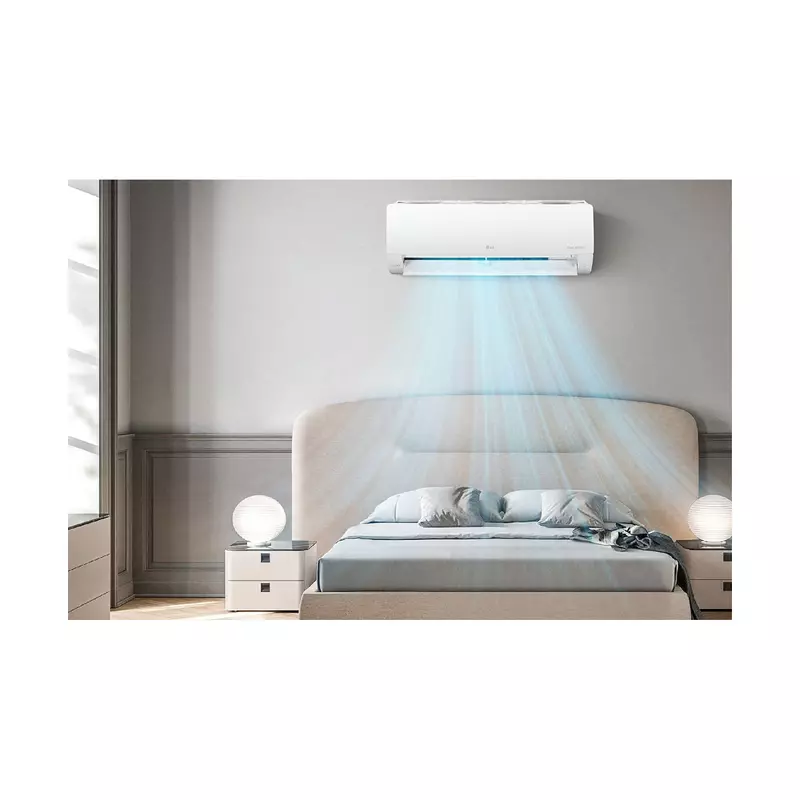 LG Wall Split Air Conditioner 12000BTU, 4 Way Up & Down Air Flow, Fast Cooling, Energy Saving, Less Noise, DUAL Inverter Compressor, R410A, S4NQ12JAQAL - Image 13