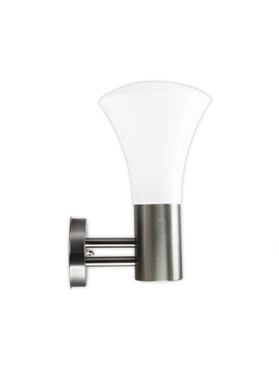 Tronic Chrome Wall Light with Opal Diffuser