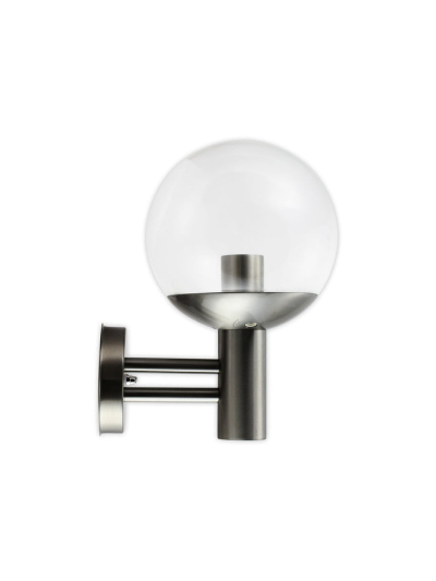 Tronic Searchlight Orb Stainless Steel Outdoor Wall Light