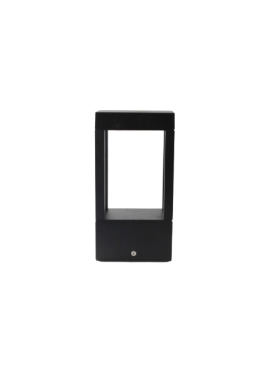 Tronic Black Modern LED Garden Gate Light