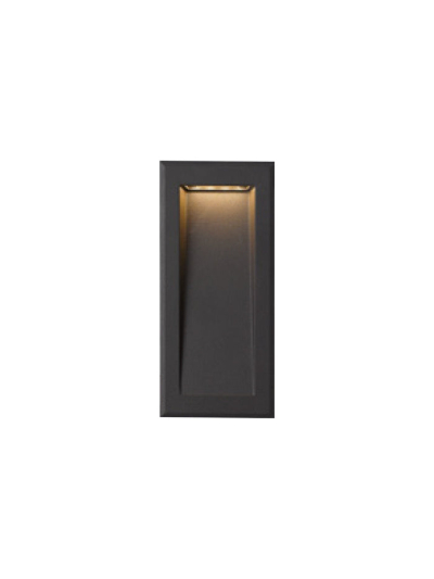 Tronic Black LED Wall Light